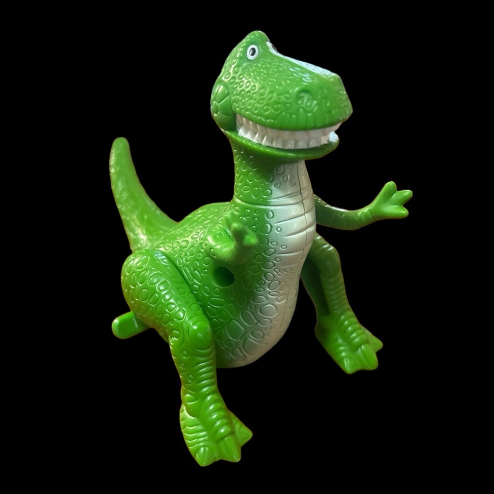 1999 McDonald’s Disney Toy Story 2 REX T-Rex Wind-Up Happy Meal Toy #6 *Loose